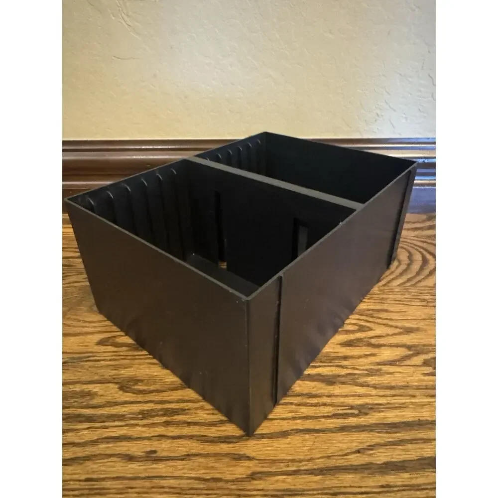 Case Logic 14 DVD Hard Plastic Storage Rack Wall Mount Holder Black